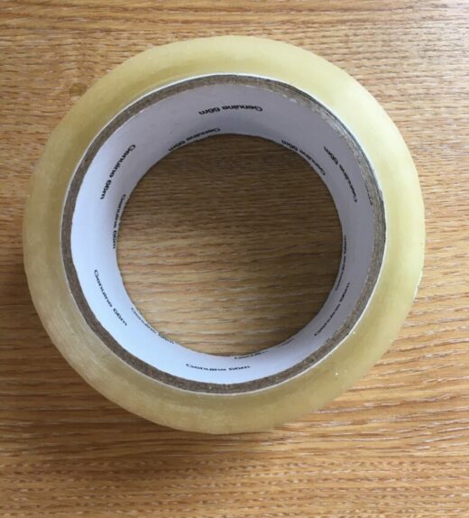 Clear tape 66m