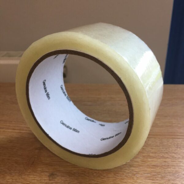 Clear packing tape 66m unit