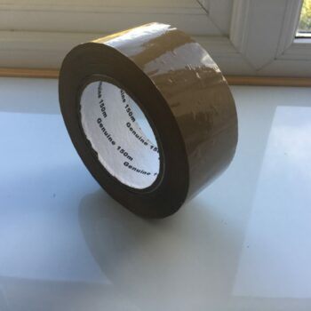 Long Brown Packing Parcel Tape - 48mm x 150m