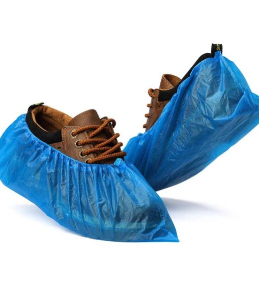Shoe Covers, Blue Overshoes