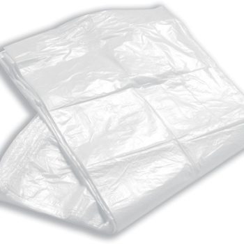 Light Duty Square Bin Bags Clear Thin Bin Liners 30lt