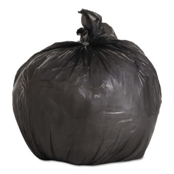 Medium Duty Black Bags Waste Refuse Sacks 70L