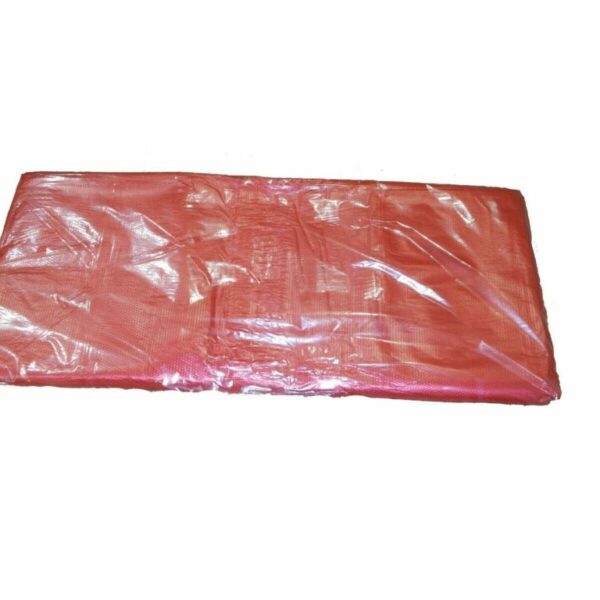 Red soluble strip laundry sacks - pack