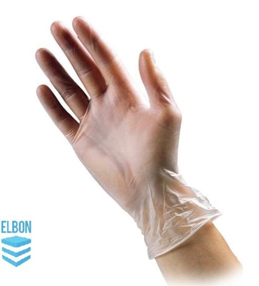 Small x400 Food Medical/Surgical Disposable Powder Free Latex Free Clear Vinyl Gloves Cleaning 