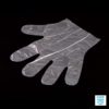 Disposable polythene gloves unit