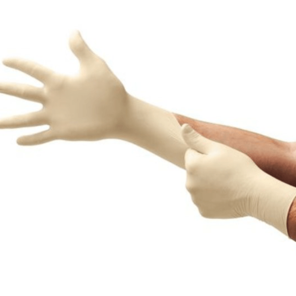 Latex gloves natural